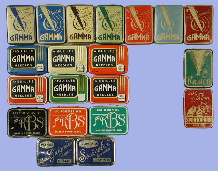 Bo�tes d&rsquo;aiguilles Gamma