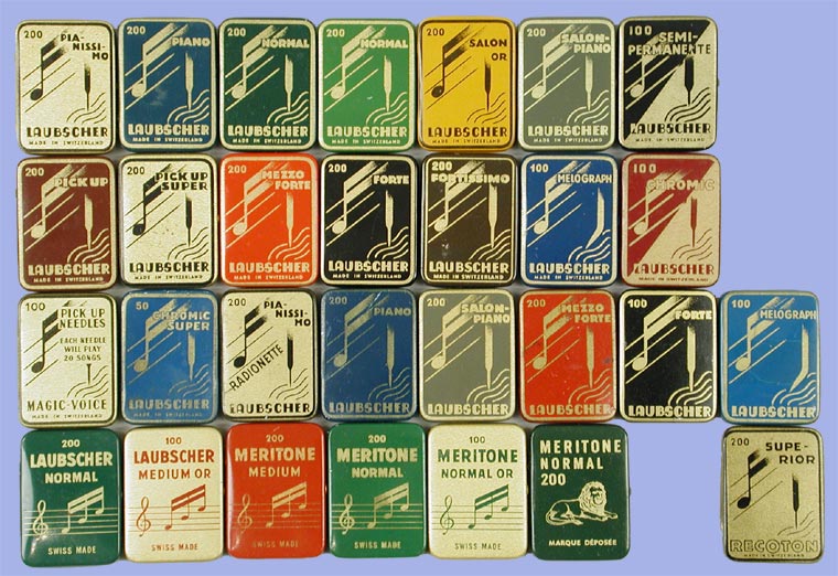 Bo�tes d&rsquo;aiguilles Laubscher et Meritone