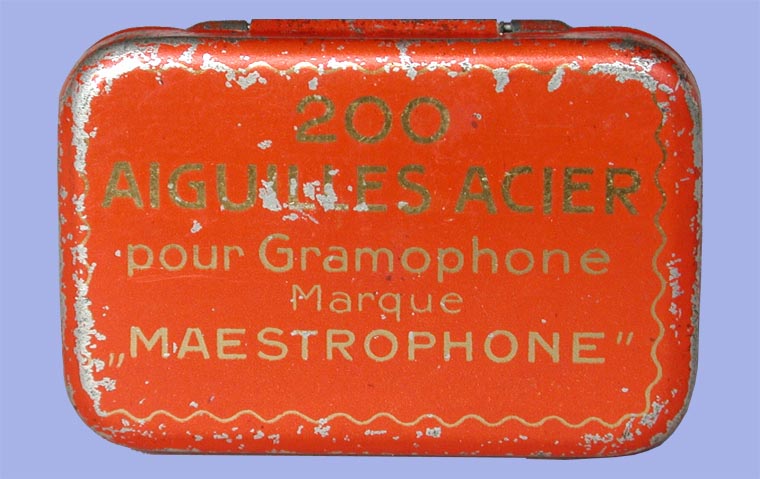 Bo�te d&rsquo;aiguilles Maestrophone